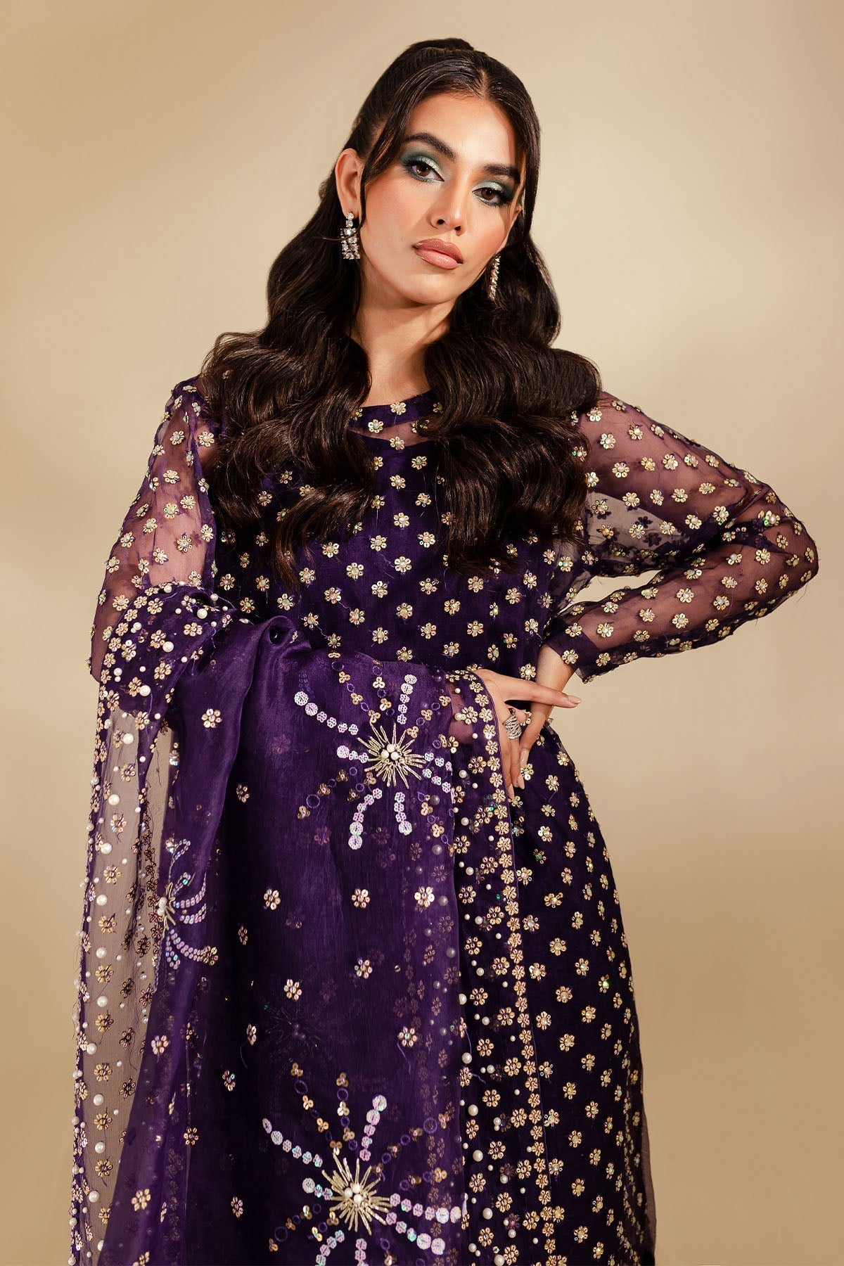 Nureh | Tiny Twinkles | WILD BEAUTY -  Nureh Formal - Original Designer Dress - House of Maryam