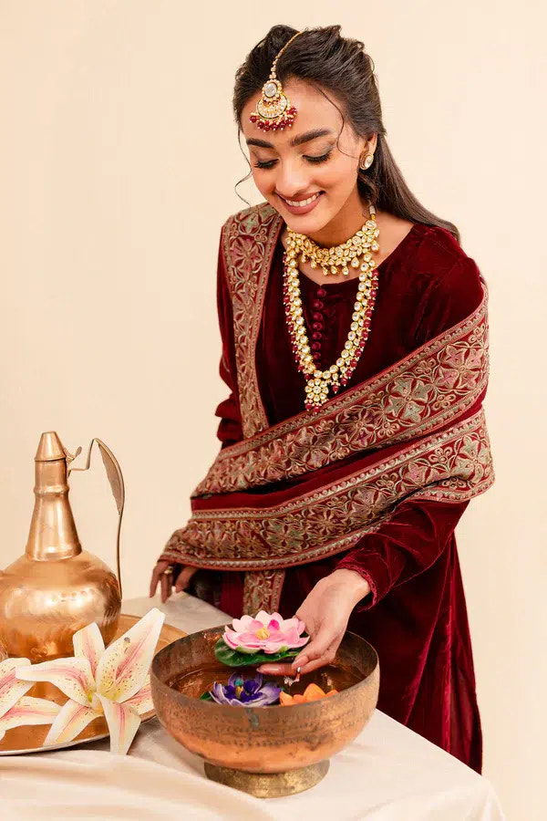 Nureh | Shades of Winter | NSS-16 -  Nureh Luxury - Original Designer Dress - House of Maryam