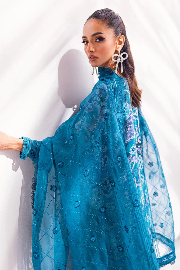 Nureh | Ballerina Formals | Blue Charm by Designer Nureh - House of Maryam - Pakistani Designer Ethnic Wear in {{ shop.shopifyCountryName }}