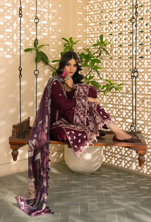 Humdum | Mehrmaa Lawn | D05 Mahveen-4