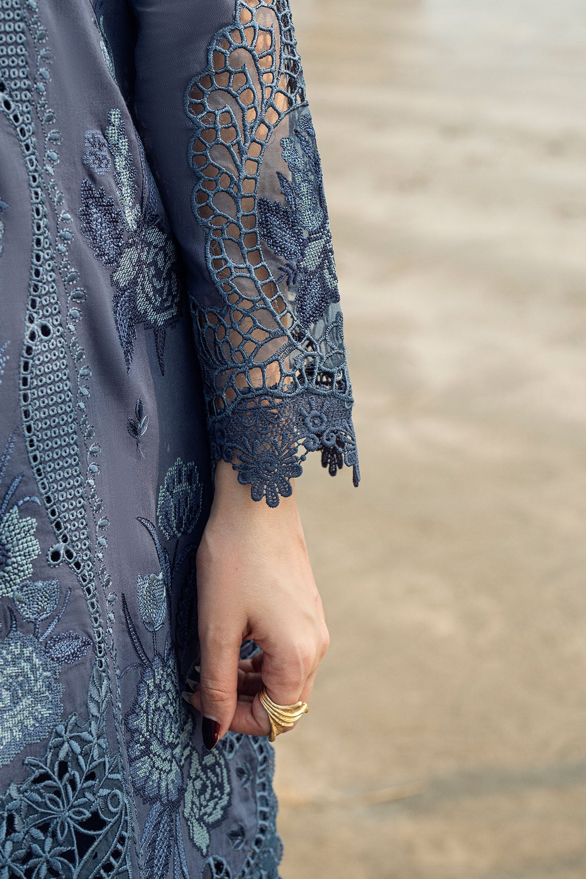 Nureh | Khuwab Luxury Lawn | NE-146 -  Nureh Ladies Clothes - Original Designer Dress - House of Maryam