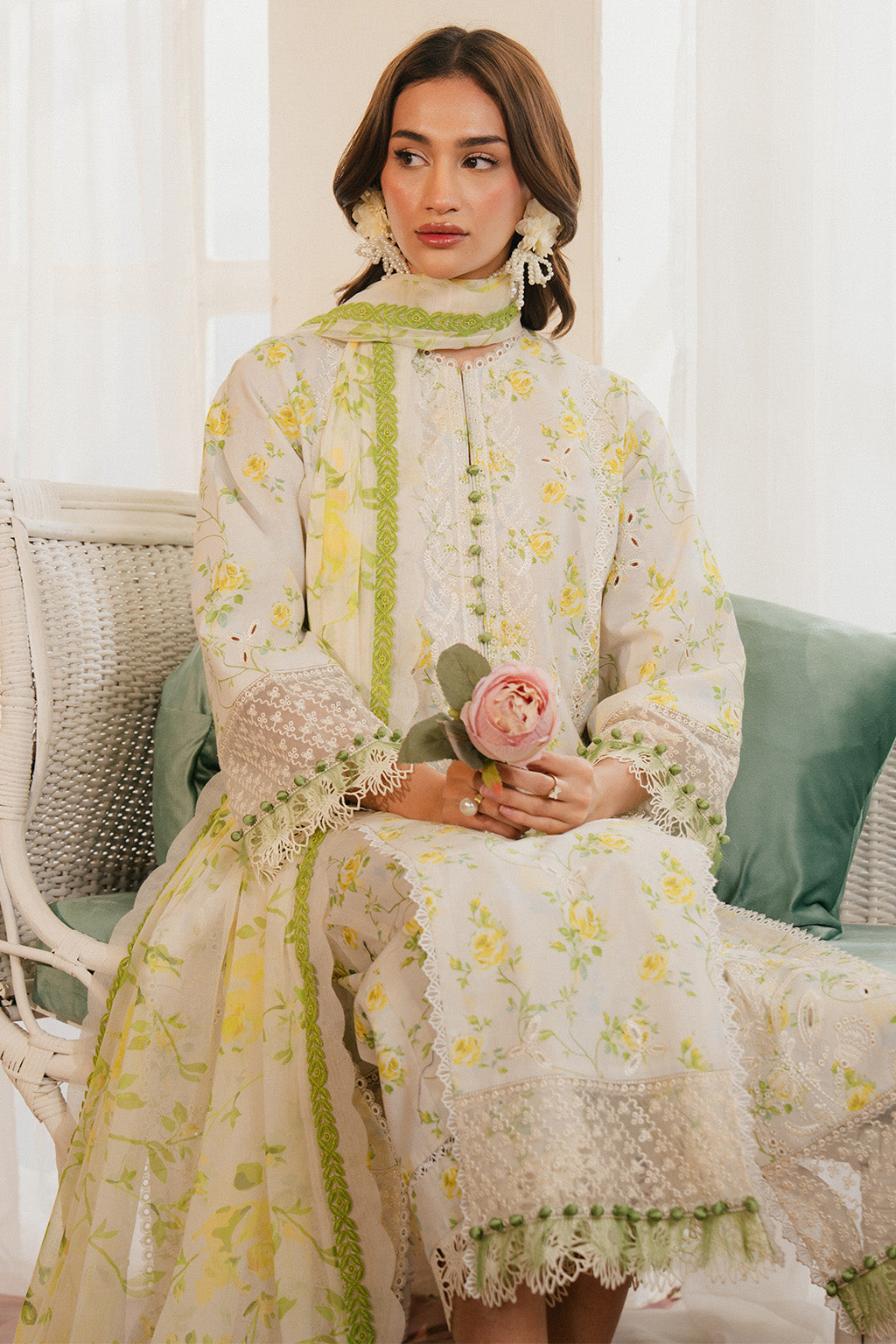 Ayzel | Armelia Printed Lawn 25 | Cyrilla -  Ayzel Ladies Clothes - Original Designer Dress - House of Maryam