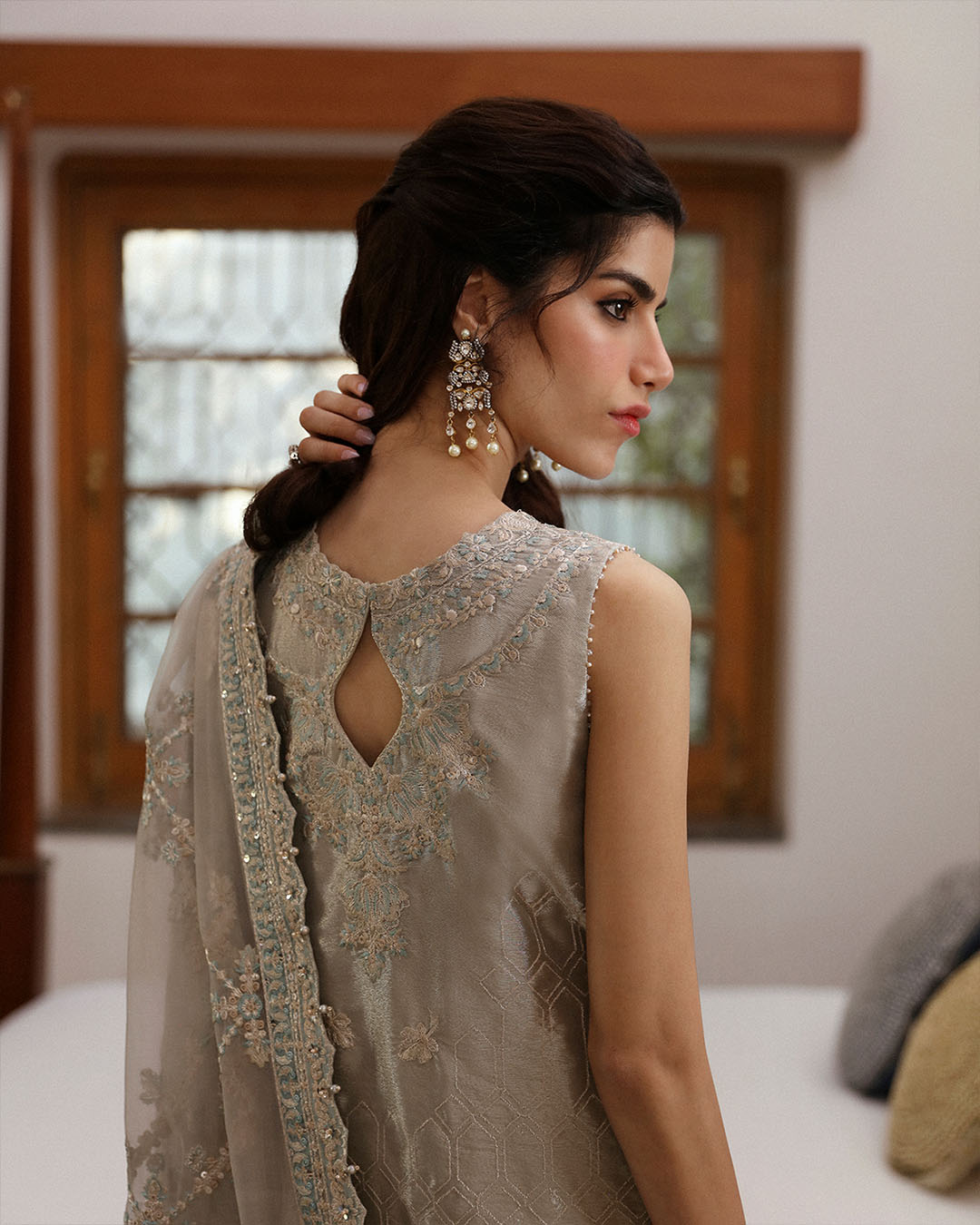 Faiza Saqlain | Mehermah Luxe Formals | Damaris -  Faiza Saqlain Formal - Original Designer Dress - House of Maryam