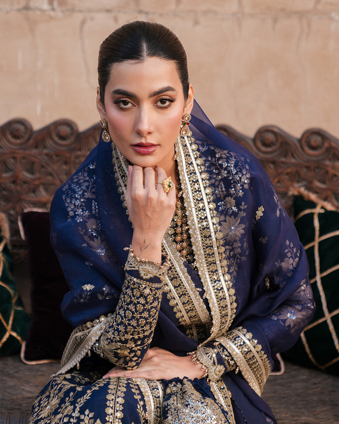 Faiza Saqlain | Zimmal Formals | Ayska -  Faiza Saqlain Ladies Clothes - Original Designer Dress - House of Maryam