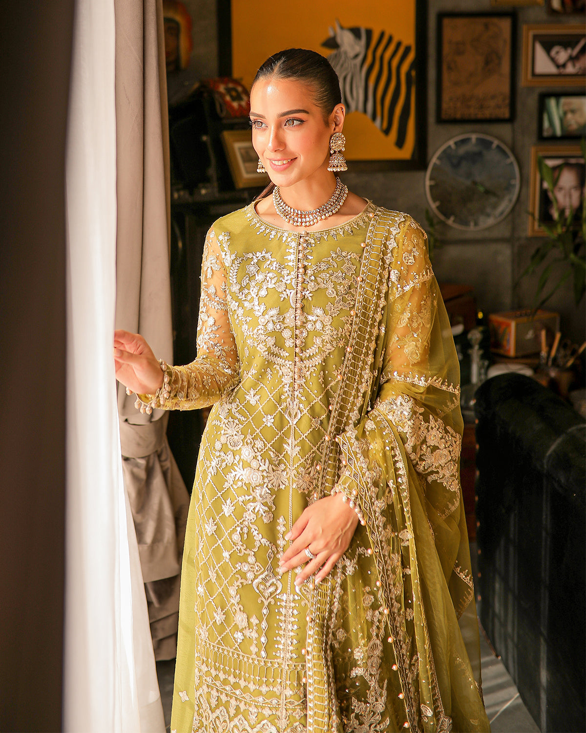 Faiza Saqlain | Nira Festive | Rozhin -  Faiza Saqlain Bridal - Original Designer Dress - House of Maryam