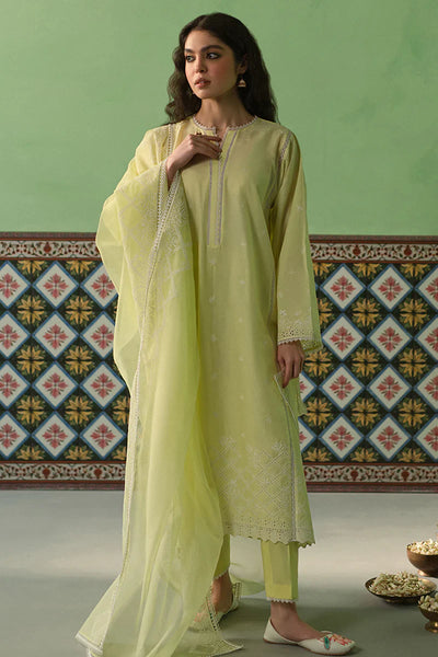 Cross Stitch | Chikankari Lawn | DAFFODIL BLANE -  Cross Stitch Casuals - Original Designer Dress - House of Maryam