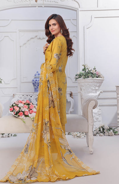 Al Zohaib | Applique Kari Cutwork Edit 25 | ACE-25-05 -  Alzohaib Ladies Clothes - Original Designer Dress - House of Maryam