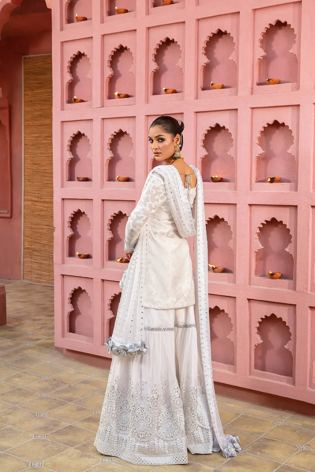 Nilofer Shahid | Nur e Subh Formals | Chandni -  Nilofer Shahid Formal -  House of Maryam