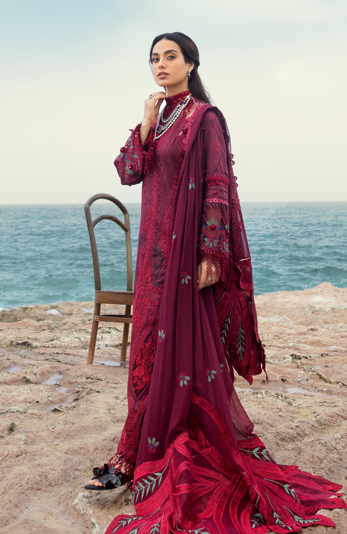 Al Zohaib | Mahiymaan Luxury Lawn 26 | MLL-26-05, image 4