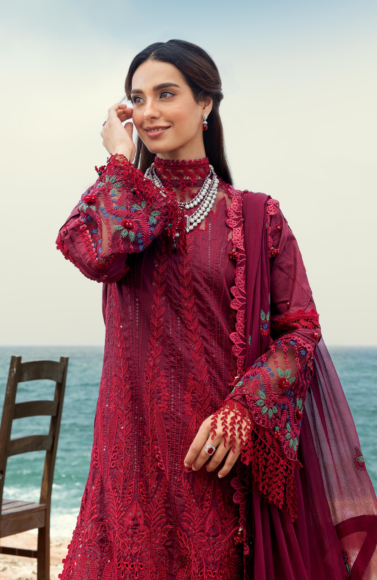 Al Zohaib | Mahiymaan Luxury Lawn 26 | MLL-26-05, image 3