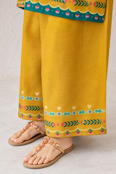 Saad Shaikh | Ease Fall Edit 26 | D-08 Co-ord Set Mustard