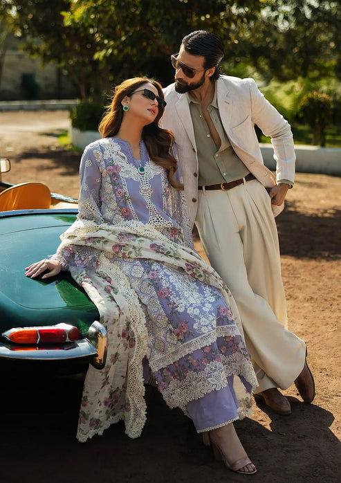 Kahf Premium | Luxury Lawn 25 | KLR-01 Maeve -  Kahf Premium Ladies Clothes - Original Designer Dress - House of Maryam