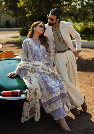 Kahf Premium | Luxury Lawn 25 | KLR-01 Maeve -  Kahf Premium Ladies Clothes - Original Designer Dress - House of Maryam