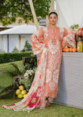 Elaf Premium | Luxury Lawn 25 | ELH-5A AUTUMN DREAM -  Elaf Premium Ladies Clothes - Original Designer Dress - House of Maryam