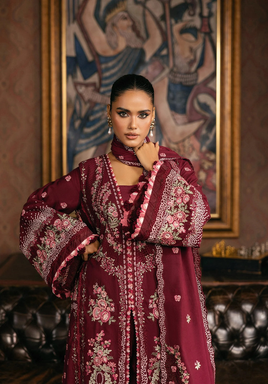Elaf Premium | Luxury Winter 25 | EWK-4B CRIMSONELLE, image 5
