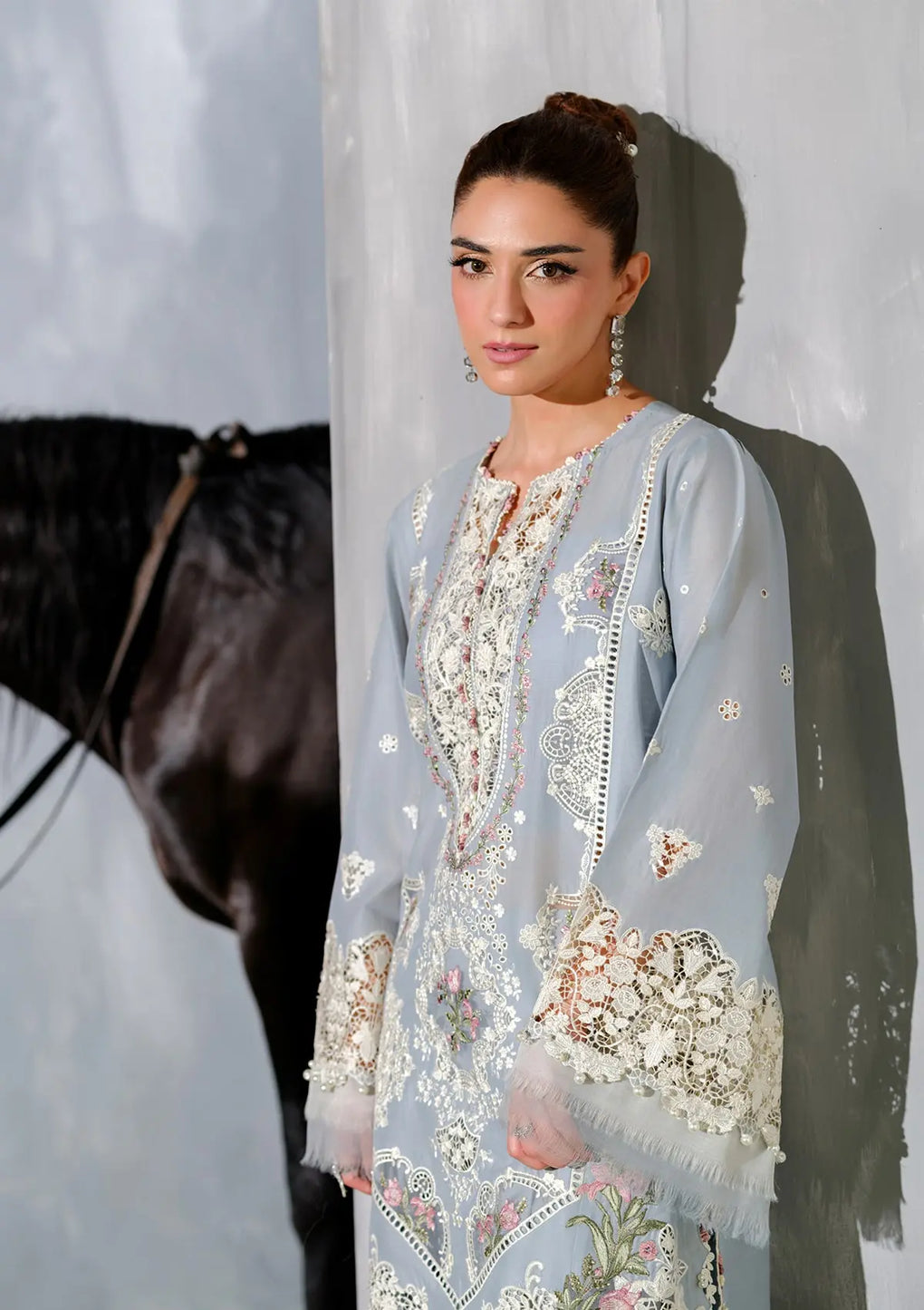 Elaf Premium | Luxury Lawn 25 | ELH-7B ISSABEL -  Elaf Premium Ladies Clothes - Original Designer Dress - House of Maryam