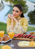 Elaf Premium | Luxury Lawn 25 | ELH-4A DANDELION -  Elaf Premium Ladies Clothes - Original Designer Dress - House of Maryam