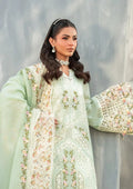 Elaf Premium | Luxury Lawn 25 | ELH-4B FROSTEL -  Elaf Premium Ladies Clothes - Original Designer Dress - House of Maryam