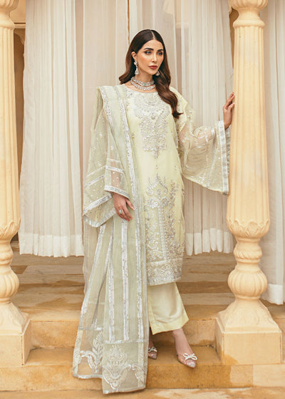 Daud Abbas | Formals Collection | Nu-Bahar -  Daud Abbas Formal - Original Designer Dress - House of Maryam