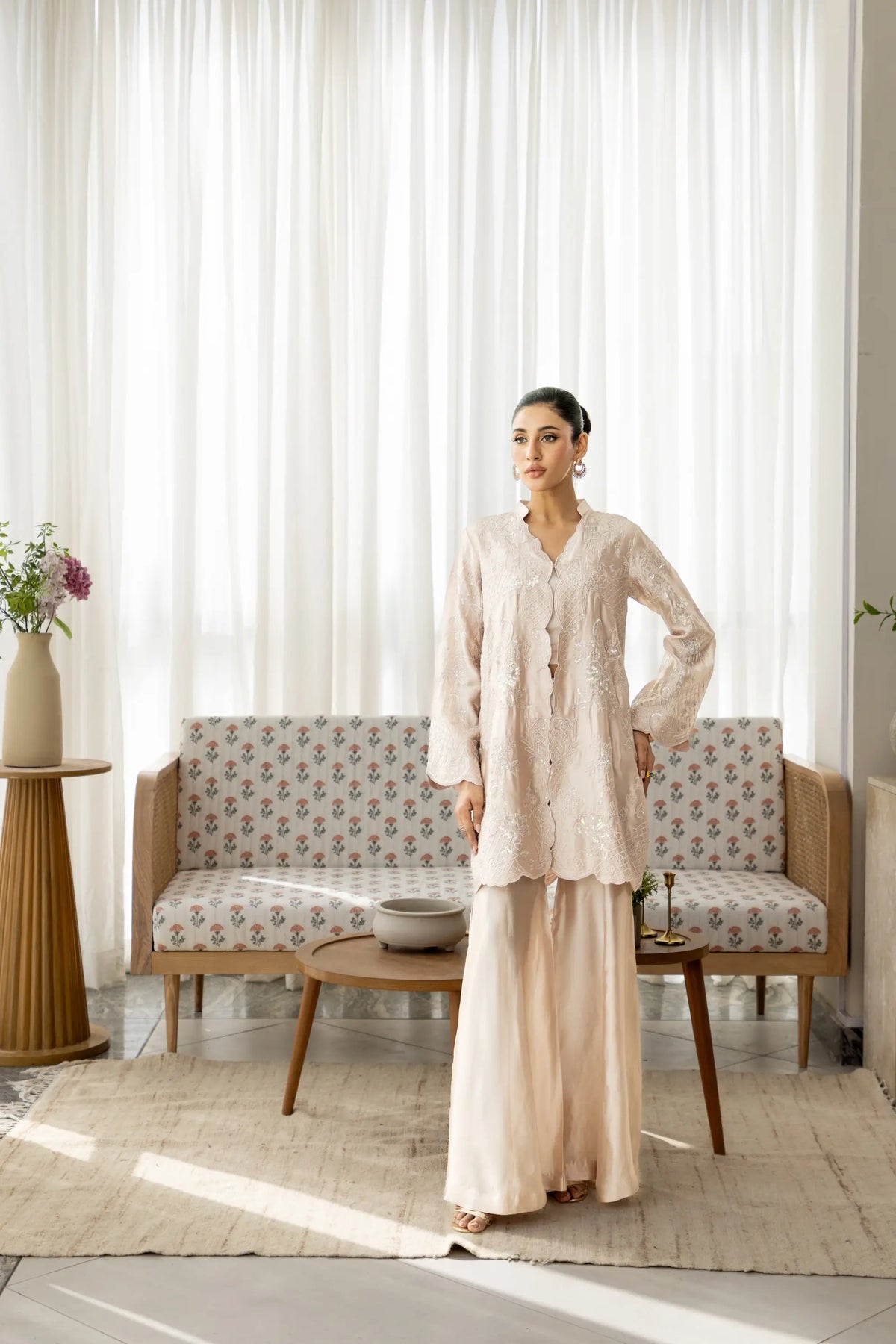 Wahaj M Khan | Sanam Luxe | Onion Pink Sanam JS-7