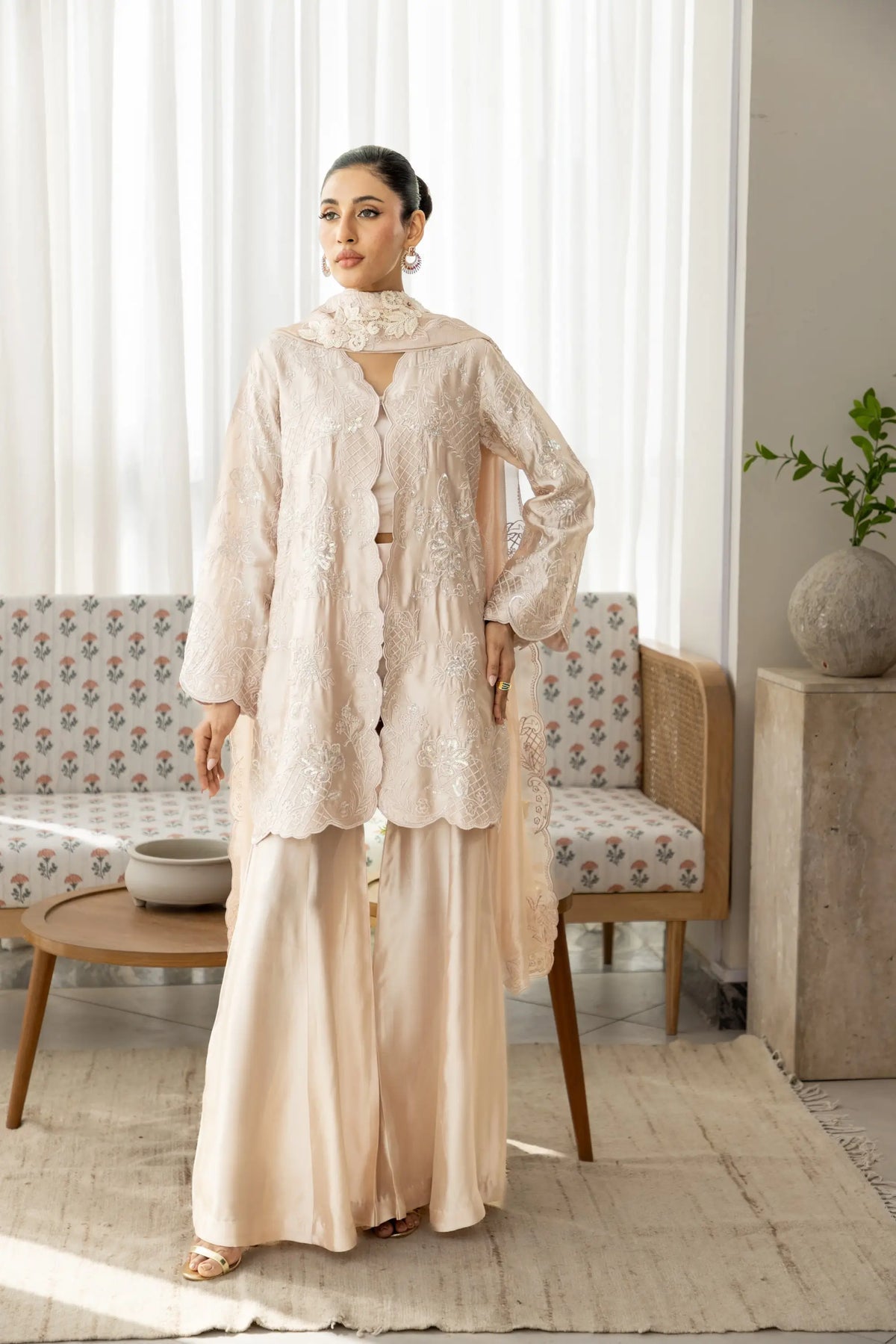 Wahaj M Khan | Sanam Luxe | Onion Pink Sanam JS-6