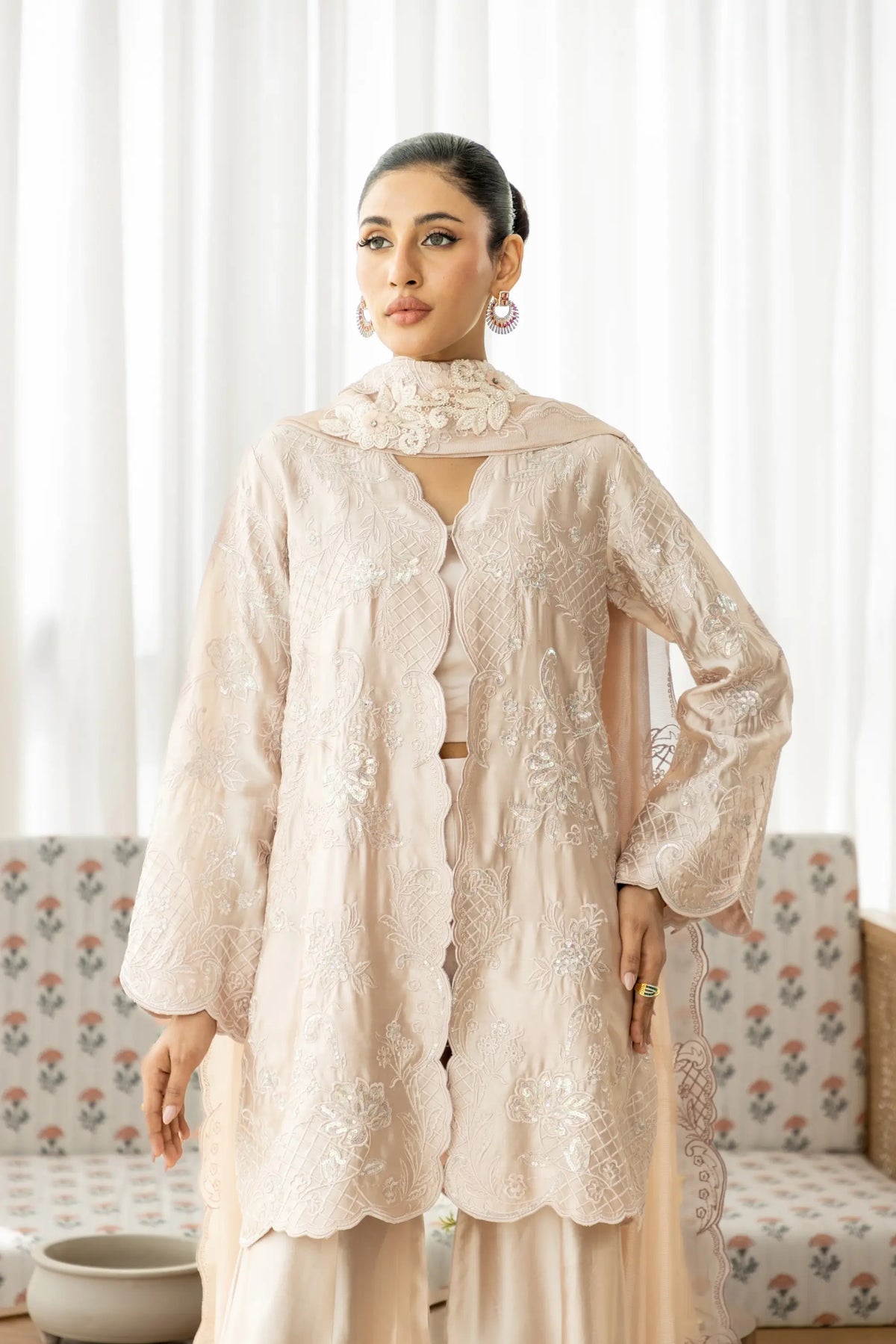 Wahaj M Khan | Sanam Luxe | Onion Pink Sanam JS-5
