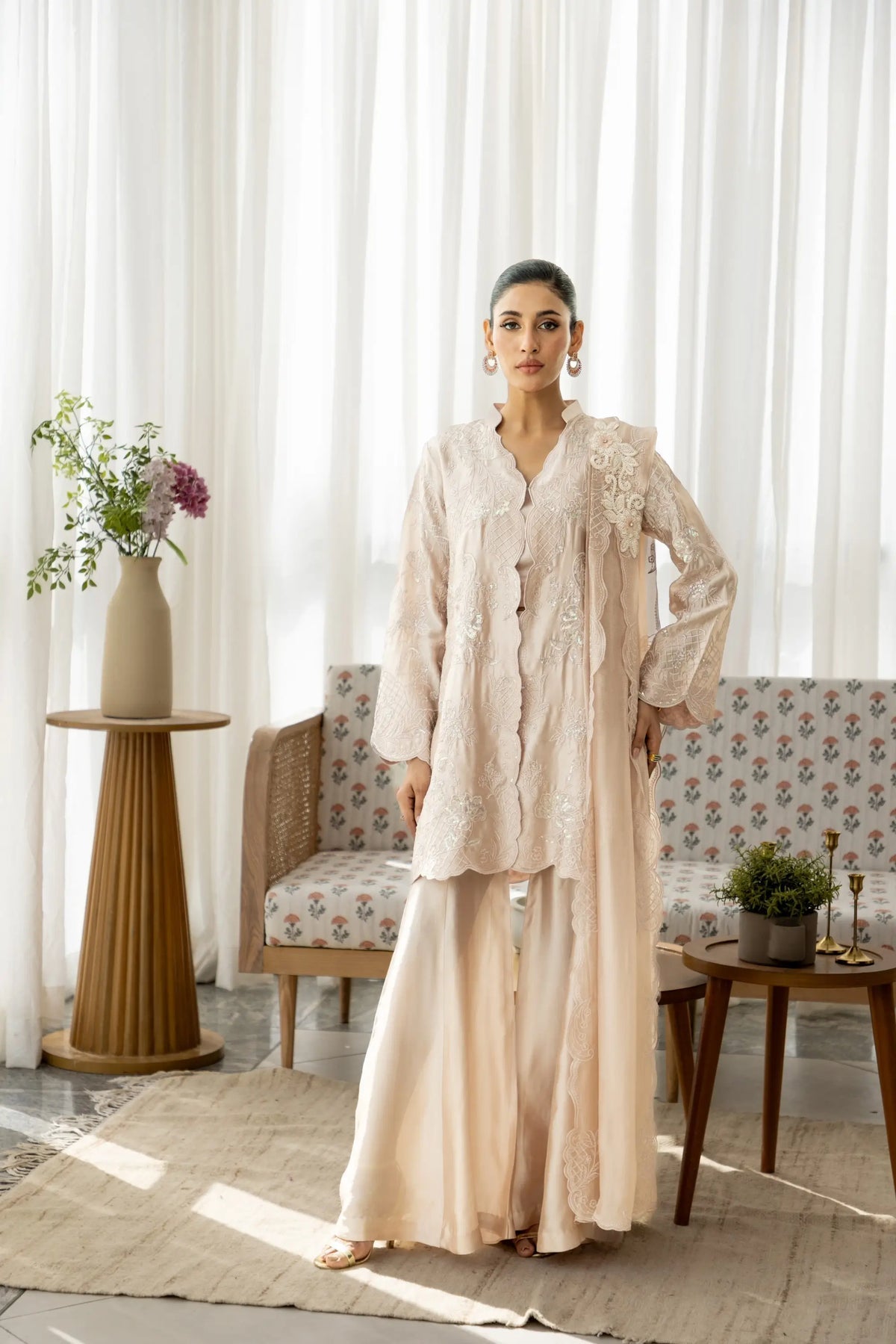 Wahaj M Khan | Sanam Luxe | Onion Pink Sanam JS-8