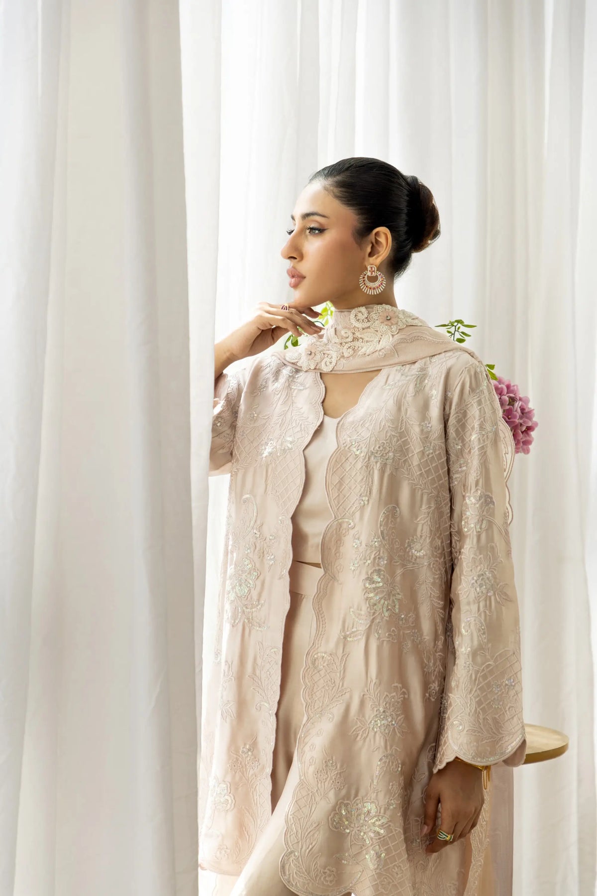 Wahaj M Khan | Sanam Luxe | Onion Pink Sanam JS-4