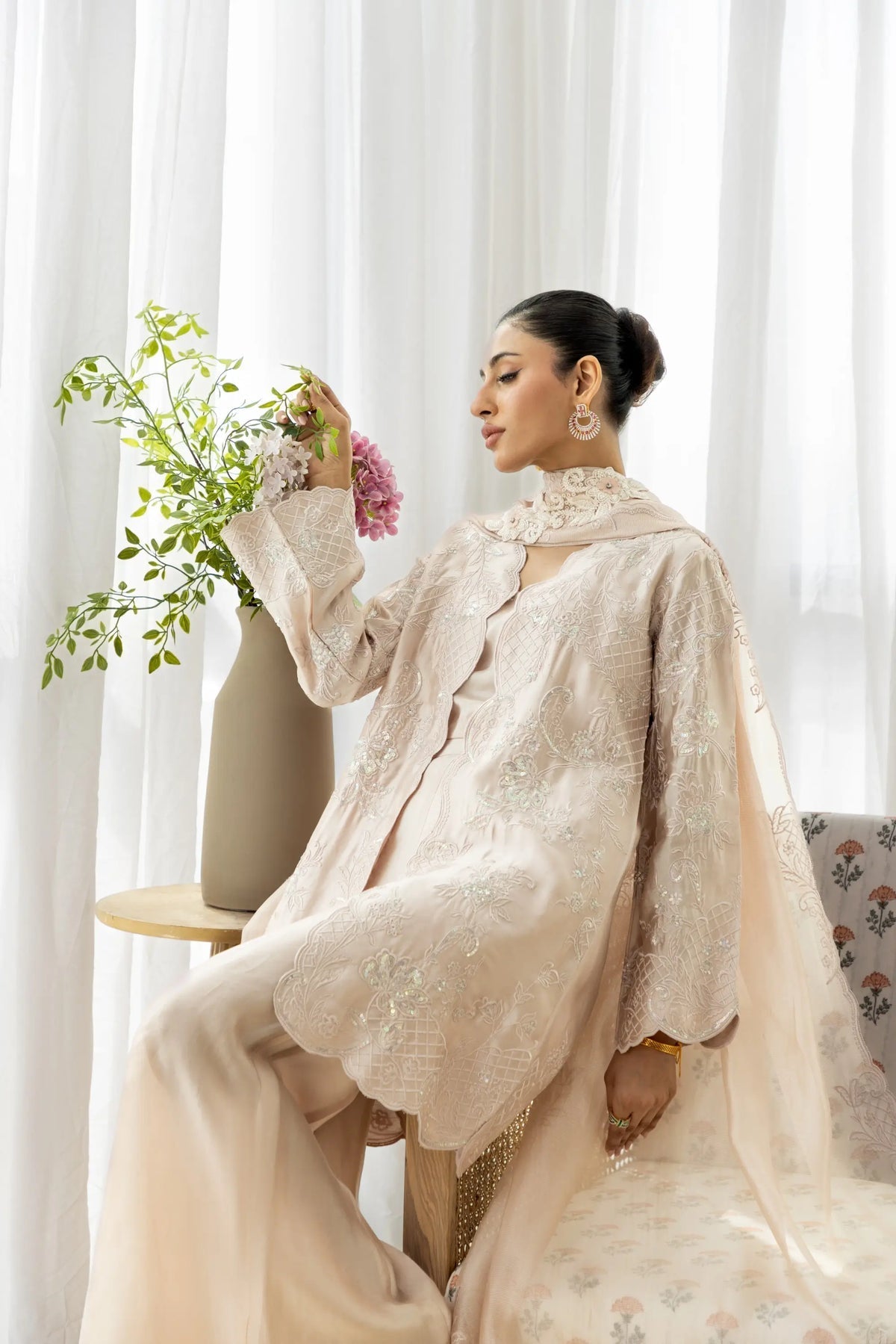 Wahaj M Khan | Sanam Luxe | Onion Pink Sanam JS-9
