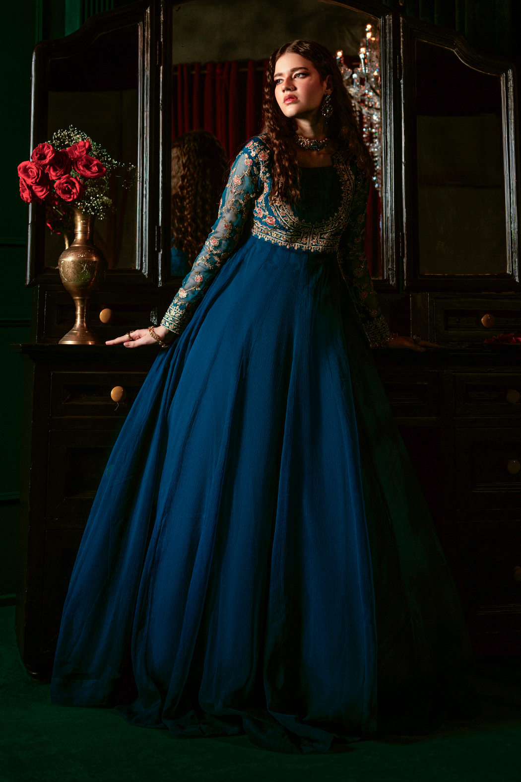 Hania & Umaimaz | Festive Collection | Mona -  Hania & Umaima  - Original Designer Dress - House of Maryam