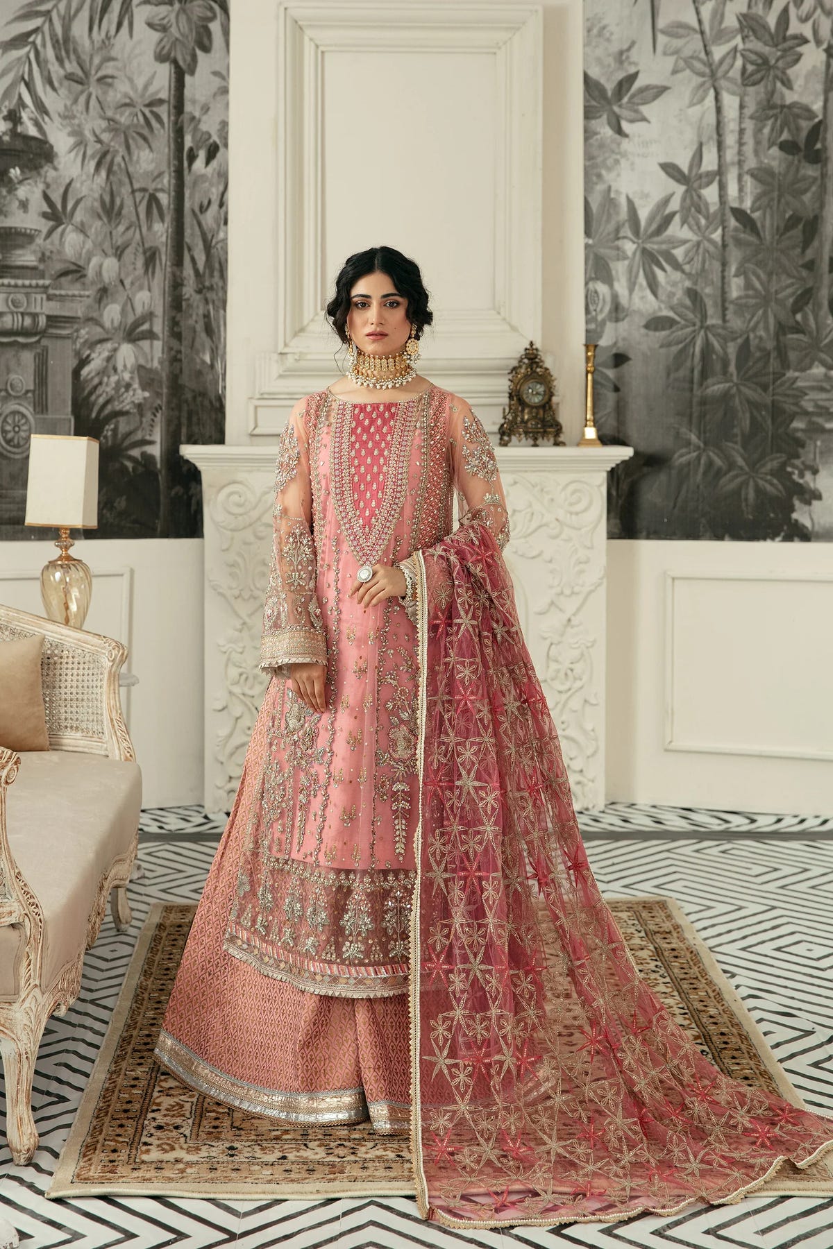 Ezra | Wedding Collection | Sahiba -  Ezra Bridal - Original Designer Dress - House of Maryam