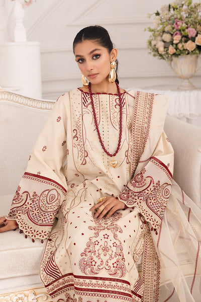 Maryum N Maria | Mira Luxury Lawn | BEHNAZ - FS50098 -  Maryum N Maria Ladies Clothes - Original Designer Dress - House of Maryam