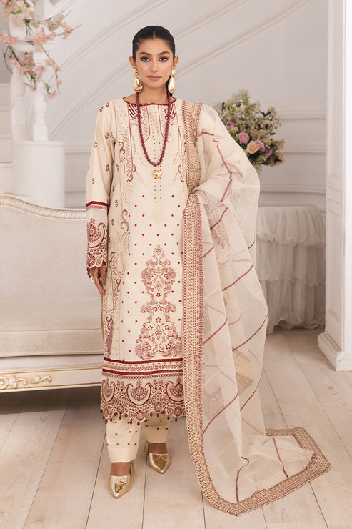Maryum N Maria | Mira Luxury Lawn | BEHNAZ - FS50098 -  Maryum N Maria Ladies Clothes - Original Designer Dress - House of Maryam