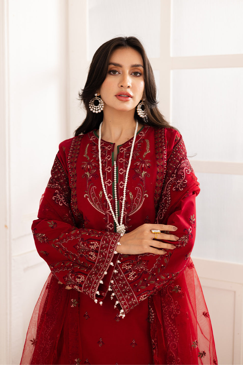 Maryum N Maria | Mira Luxury Lawn | GULMAR - FS50100 -  Maryum N Maria Ladies Clothes - Original Designer Dress - House of Maryam