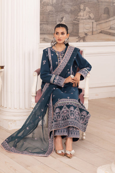 Maryum N Maria | Mira Luxury Lawn | FIROUZEH - FS50101 -  Maryum N Maria Ladies Clothes - Original Designer Dress - House of Maryam