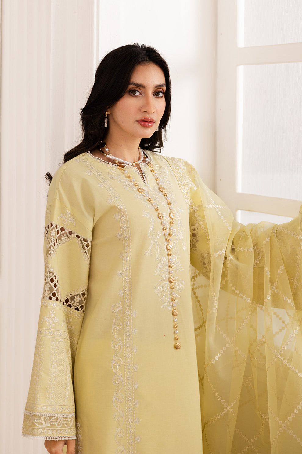 Maryum N Maria | Mira Luxury Lawn | HAYAT - FS50104 -  Maryum N Maria Ladies Clothes - Original Designer Dress - House of Maryam