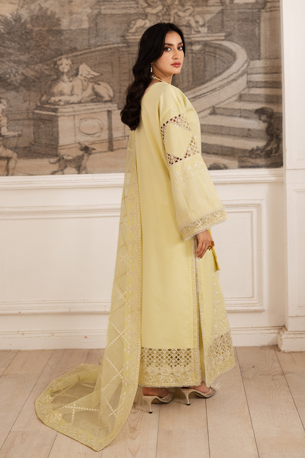 Maryum N Maria | Mira Luxury Lawn | HAYAT - FS50104 -  Maryum N Maria Ladies Clothes - Original Designer Dress - House of Maryam