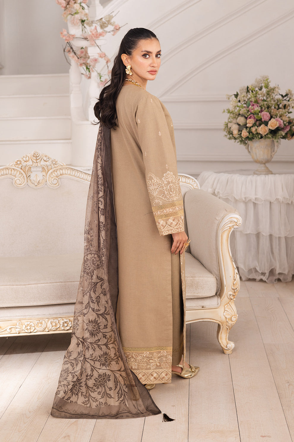 Maryum N Maria | Mira Luxury Lawn | LEYLA - FS50105 -  Maryum N Maria Ladies Clothes - Original Designer Dress - House of Maryam