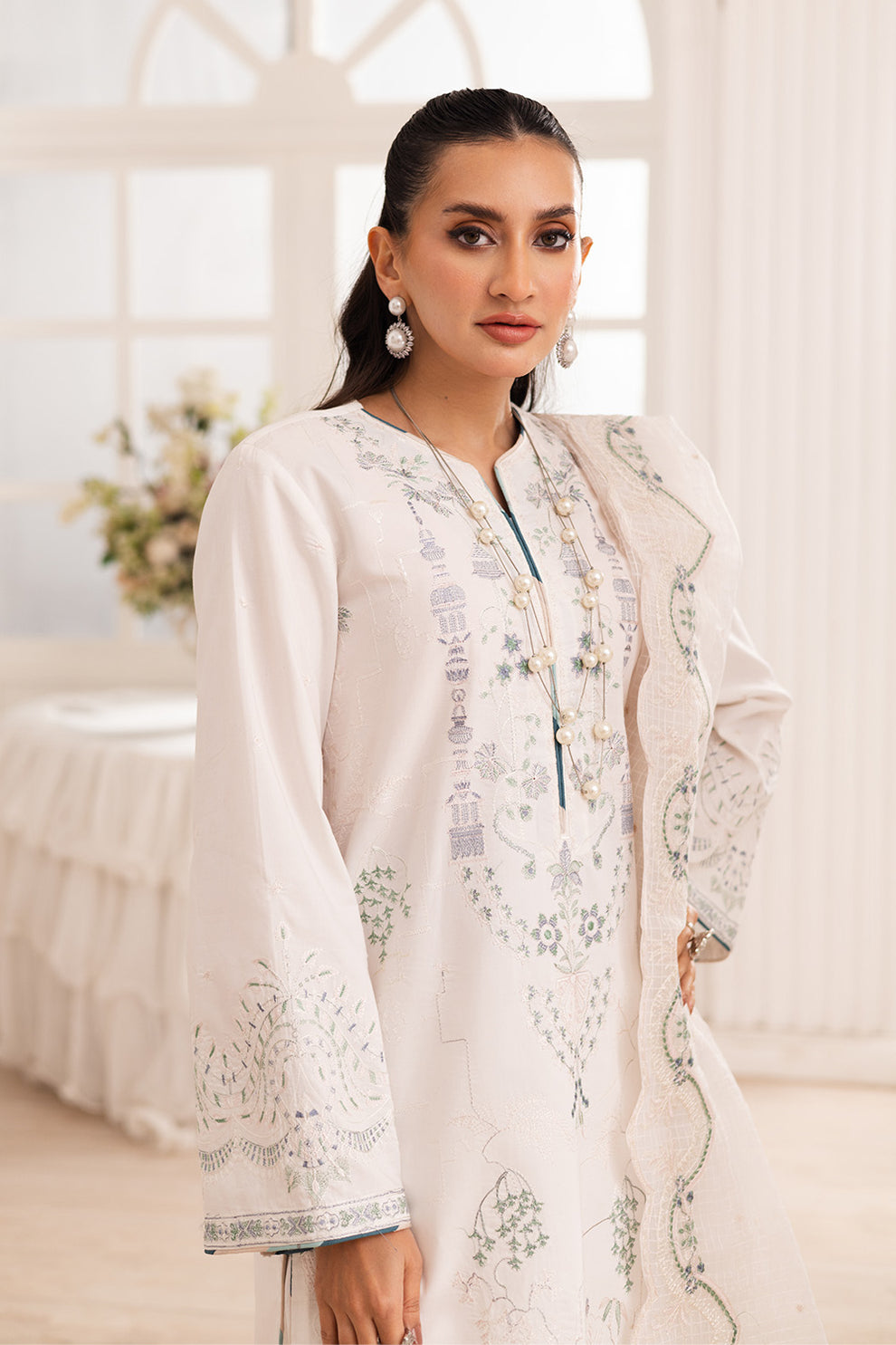 Maryum N Maria | Mira Luxury Lawn | MAIRA - FS50107 -  Maryum N Maria Ladies Clothes - Original Designer Dress - House of Maryam