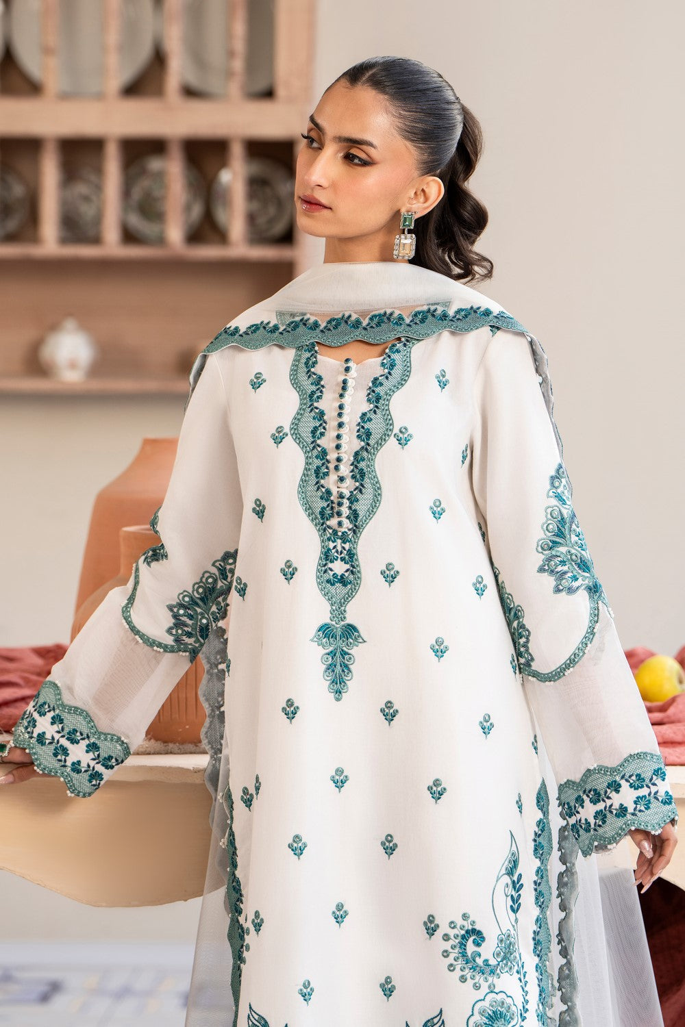 Maryum N Maria | Luxury Lawn 25 | ATOCHA - MS50107 -  Maryum N Maria Ladies Clothes - Original Designer Dress - House of Maryam
