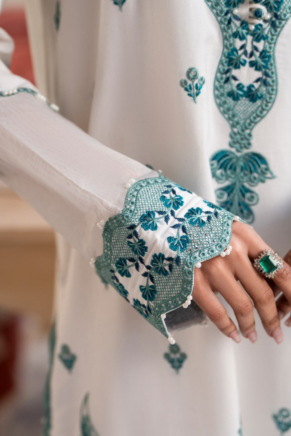 Maryum N Maria | Luxury Lawn 25 | ATOCHA - MS50107 -  Maryum N Maria Ladies Clothes - Original Designer Dress - House of Maryam