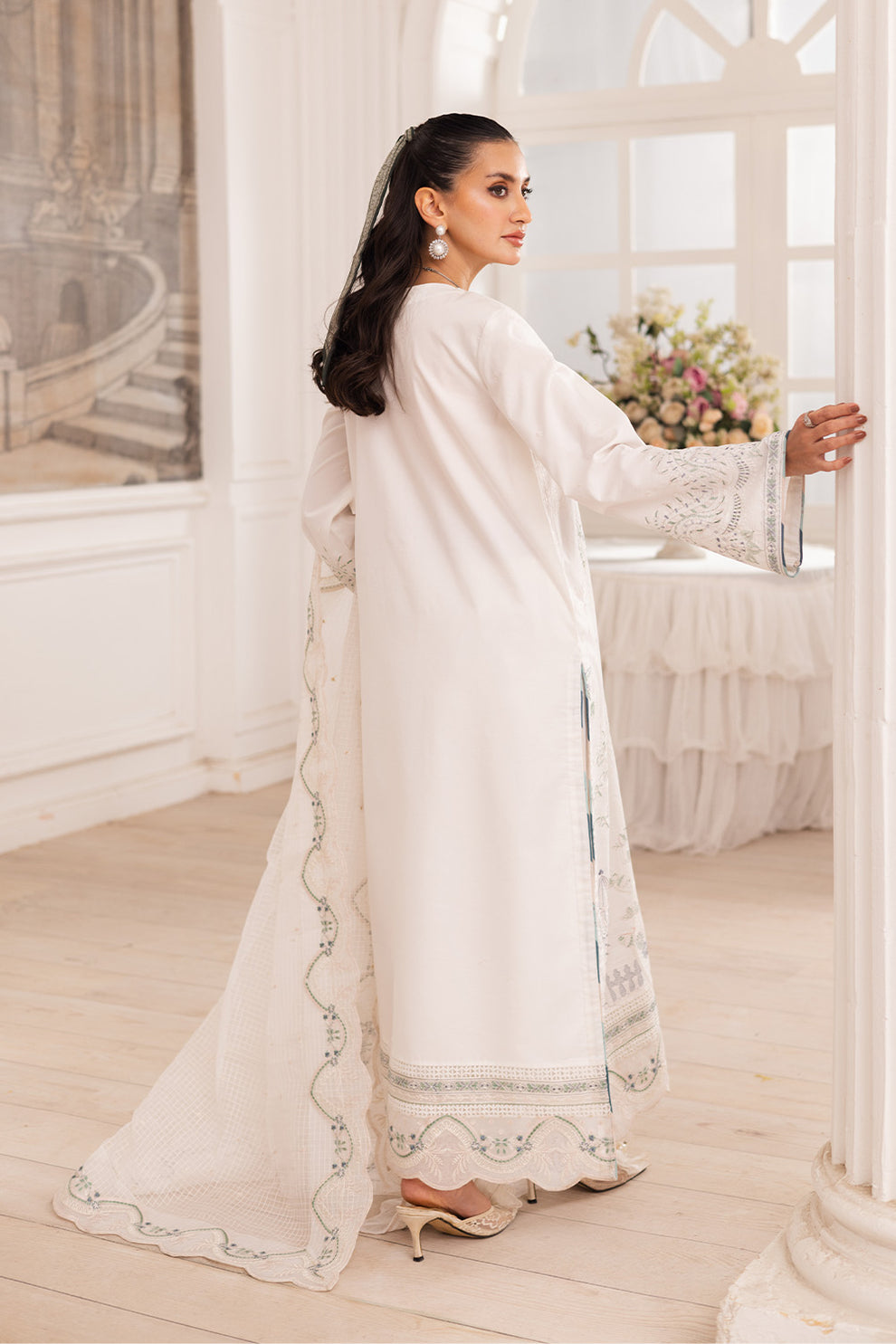 Maryum N Maria | Mira Luxury Lawn | MAIRA - FS50107 -  Maryum N Maria Ladies Clothes - Original Designer Dress - House of Maryam