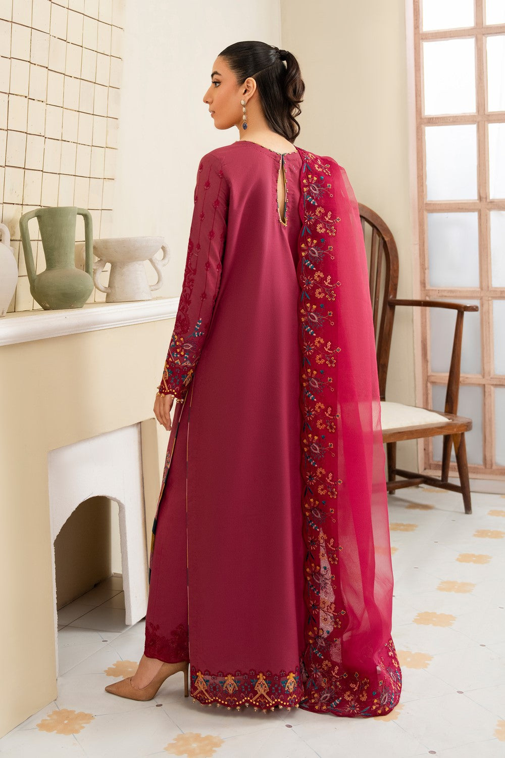 Maryum N Maria | Luxury Lawn 25 | AFINA - MS50108 -  Maryum N Maria Ladies Clothes - Original Designer Dress - House of Maryam