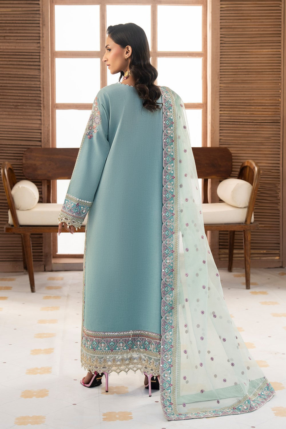 Maryum N Maria | Luxury Lawn 25 | AMANI - MS50110 -  Maryum N Maria Ladies Clothes - Original Designer Dress - House of Maryam