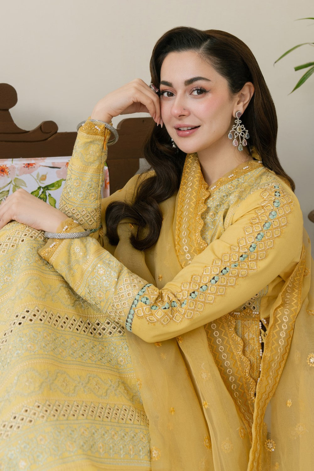 Maryum N Maria | Luxury Lawn 25 | AERIN - MS50111 -  Maryum N Maria Ladies Clothes - Original Designer Dress - House of Maryam