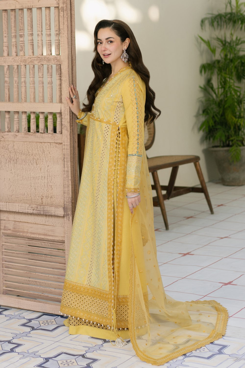 Maryum N Maria | Luxury Lawn 25 | AERIN - MS50111 -  Maryum N Maria Ladies Clothes - Original Designer Dress - House of Maryam