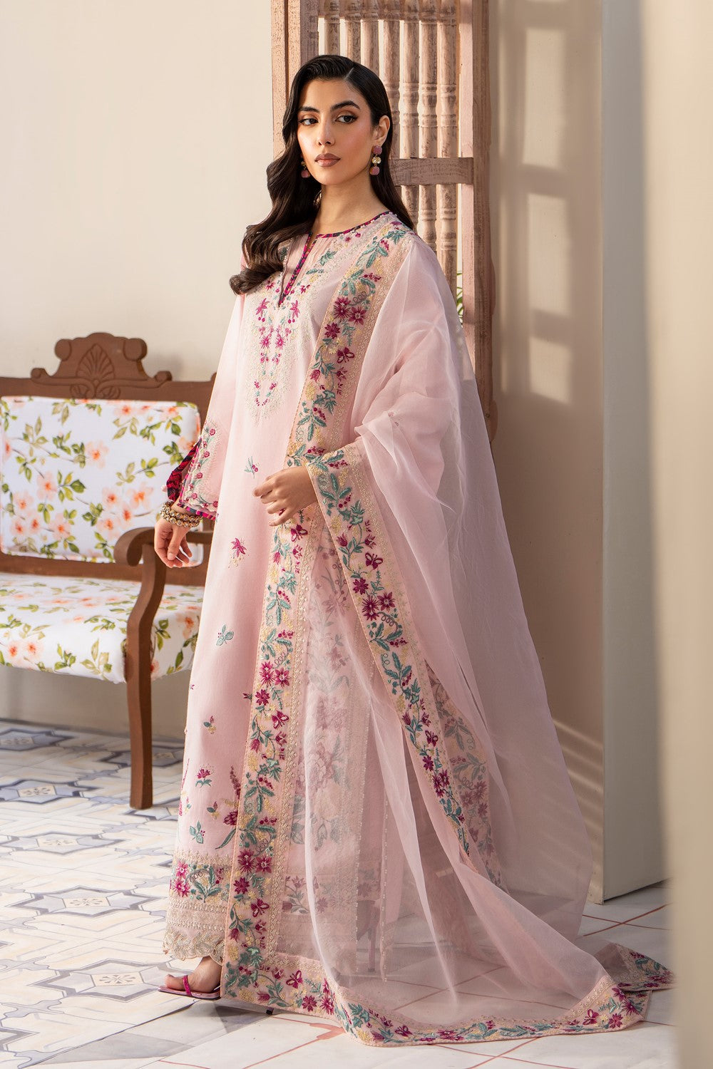 Maryum N Maria | Luxury Lawn 25 | ARNINA - MS50112 -  Maryum N Maria Ladies Clothes - Original Designer Dress - House of Maryam