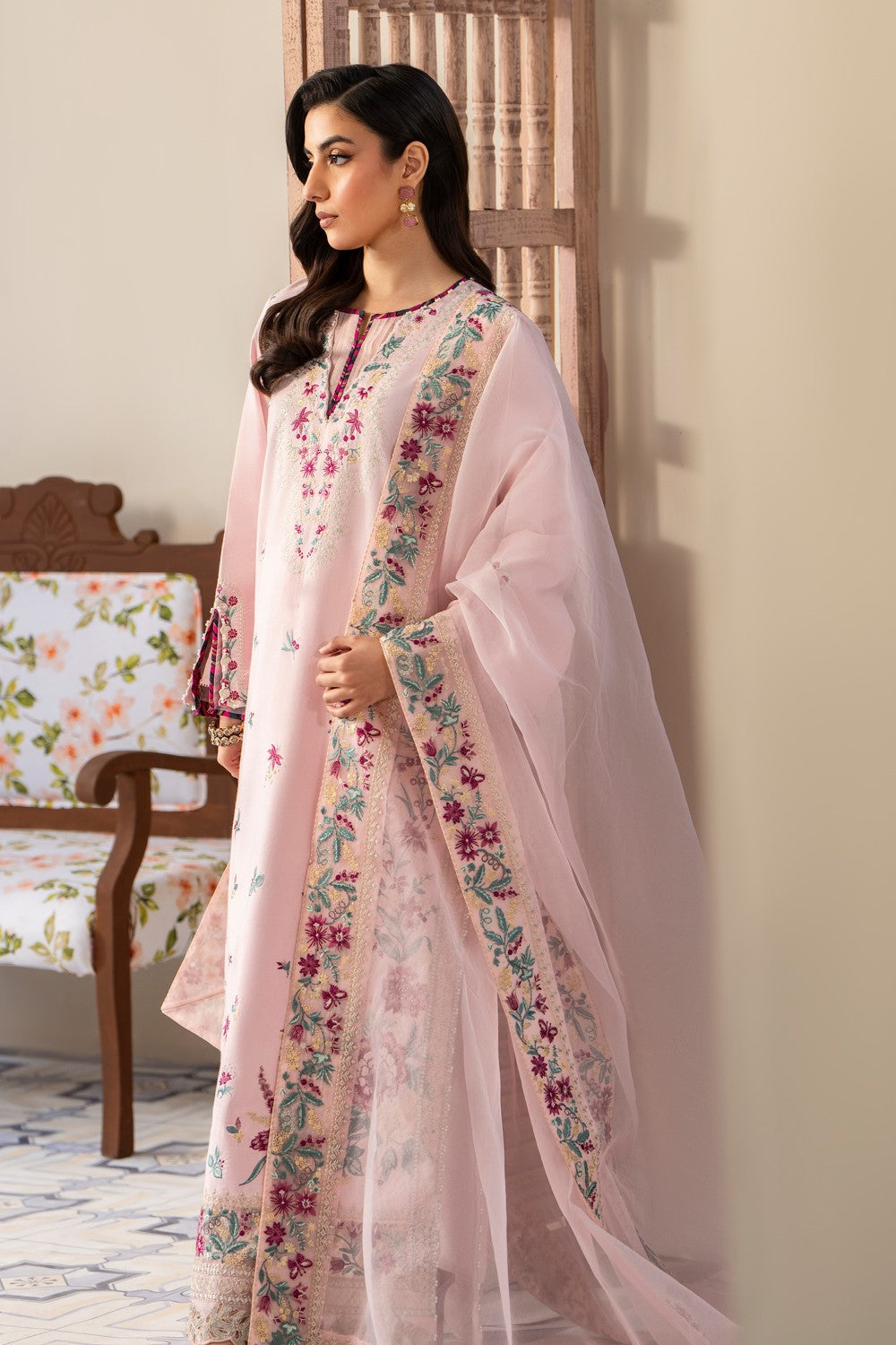 Maryum N Maria | Luxury Lawn 25 | ARNINA - MS50112 -  Maryum N Maria Ladies Clothes - Original Designer Dress - House of Maryam