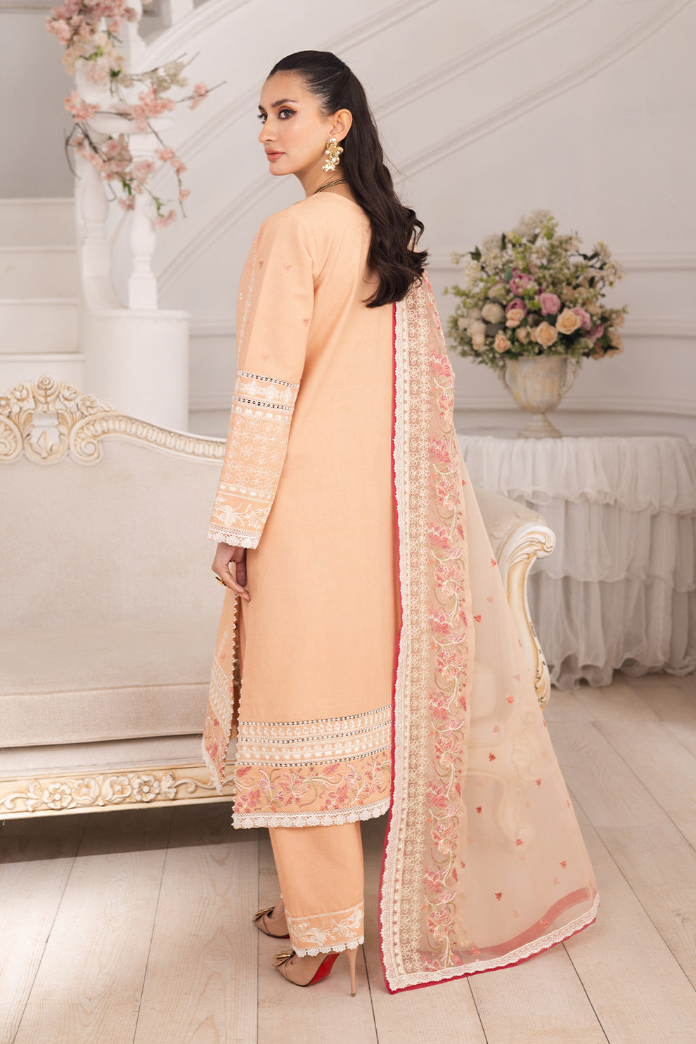 Maryum N Maria | Mira Luxury Lawn | SIMIN - FS50113 -  Maryum N Maria Ladies Clothes - Original Designer Dress - House of Maryam