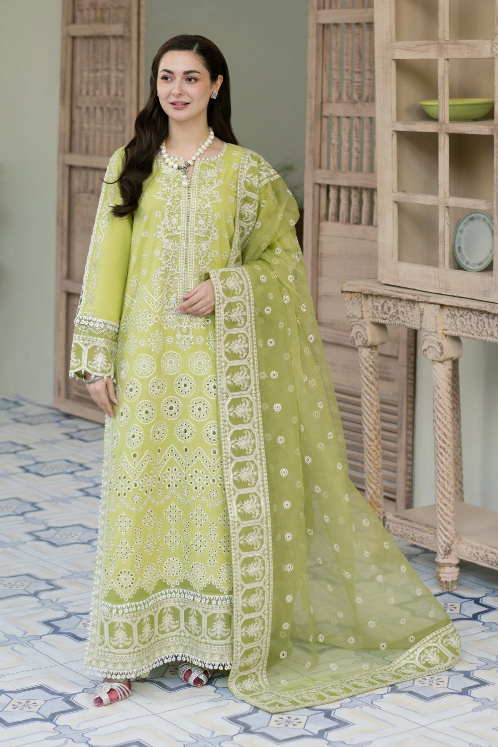 Maryum N Maria | Luxury Lawn 25 | ALIYA - MS50117 -  Maryum N Maria Ladies Clothes - Original Designer Dress - House of Maryam